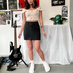 90s mini skirt